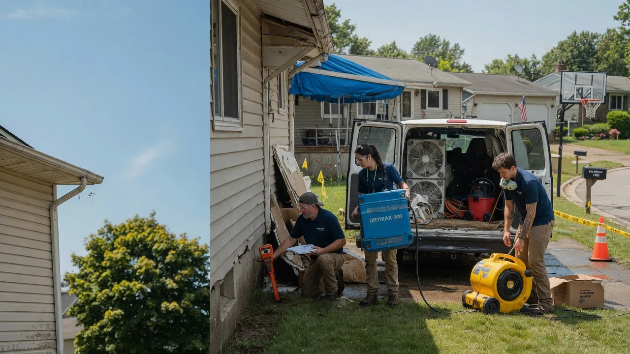 Ceiling Leak Cleanup in Bolivar, OH near me